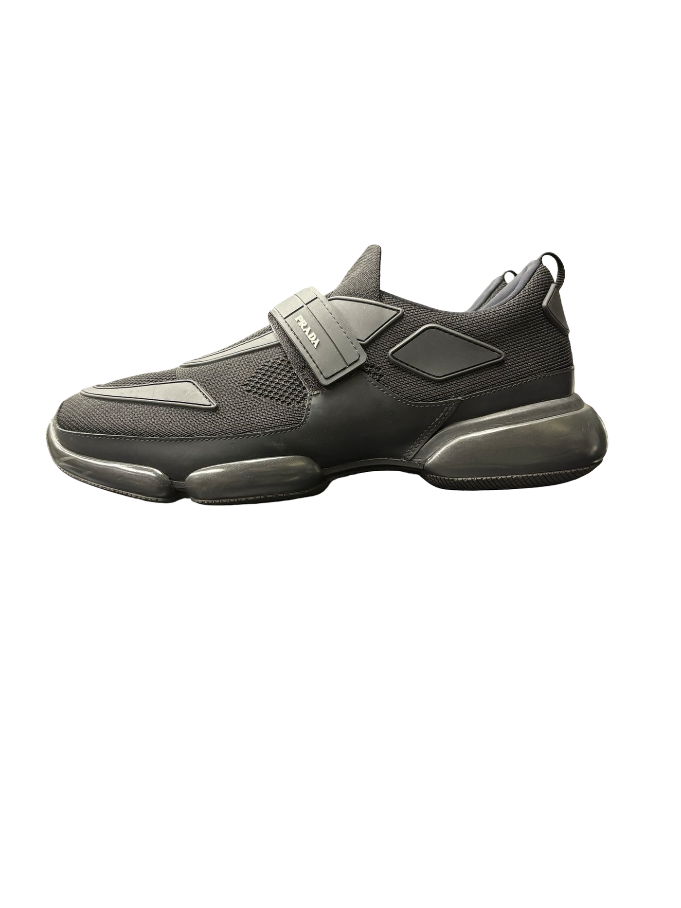 Prada Men's Cloudbust Slip-On Sneakers Black