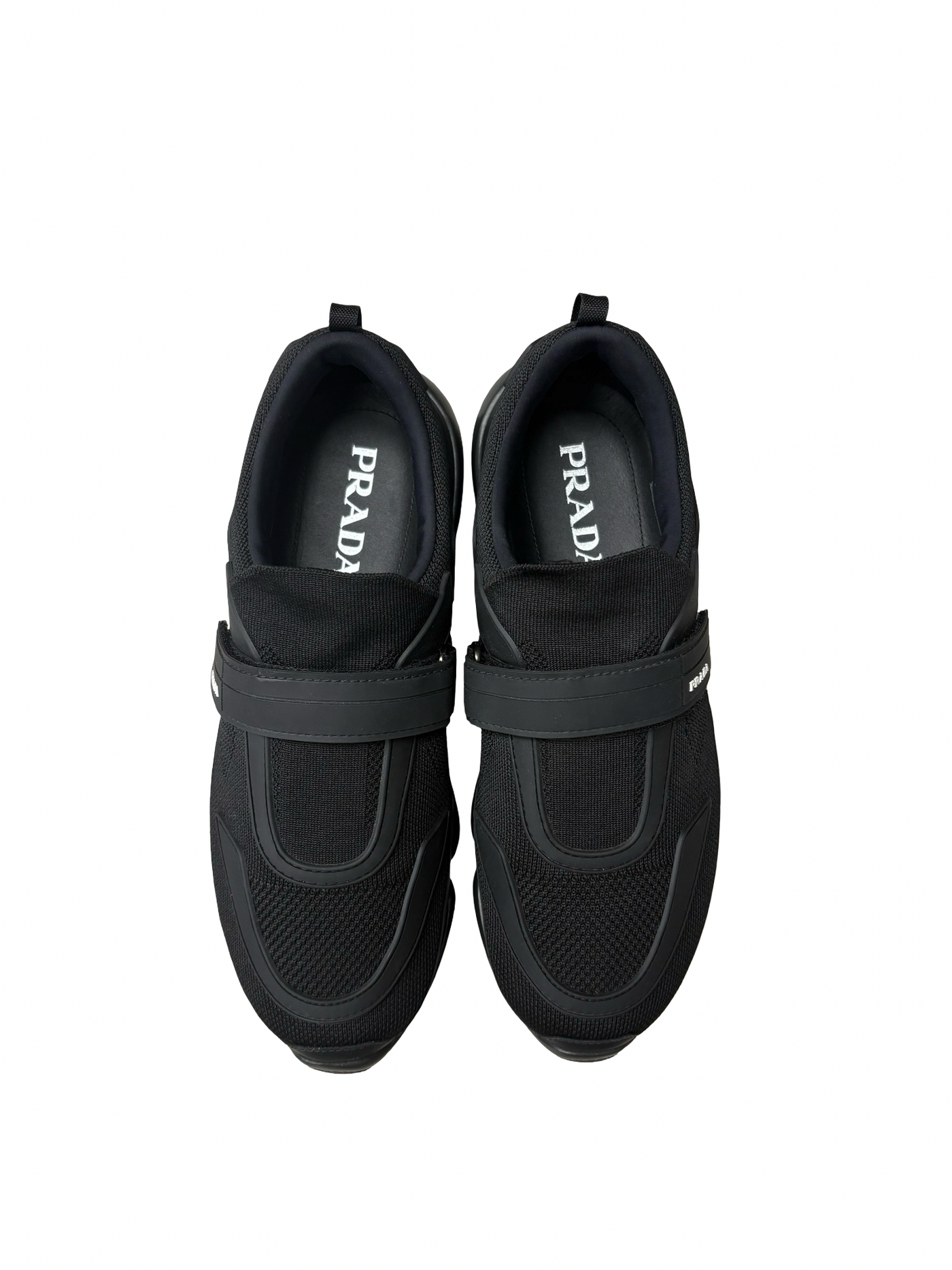Prada Men's Cloudbust Slip-On Sneakers Black