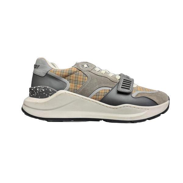 Burberry Ramsey Vintage Check Sneaker Grey Archive Beige