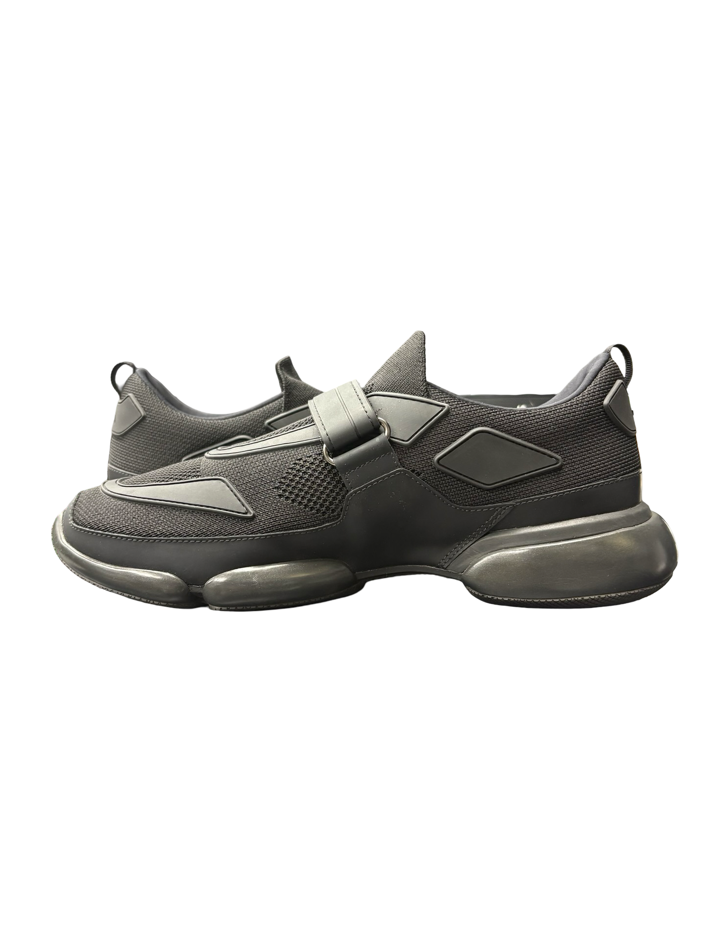 Prada Men's Cloudbust Slip-On Sneakers Black