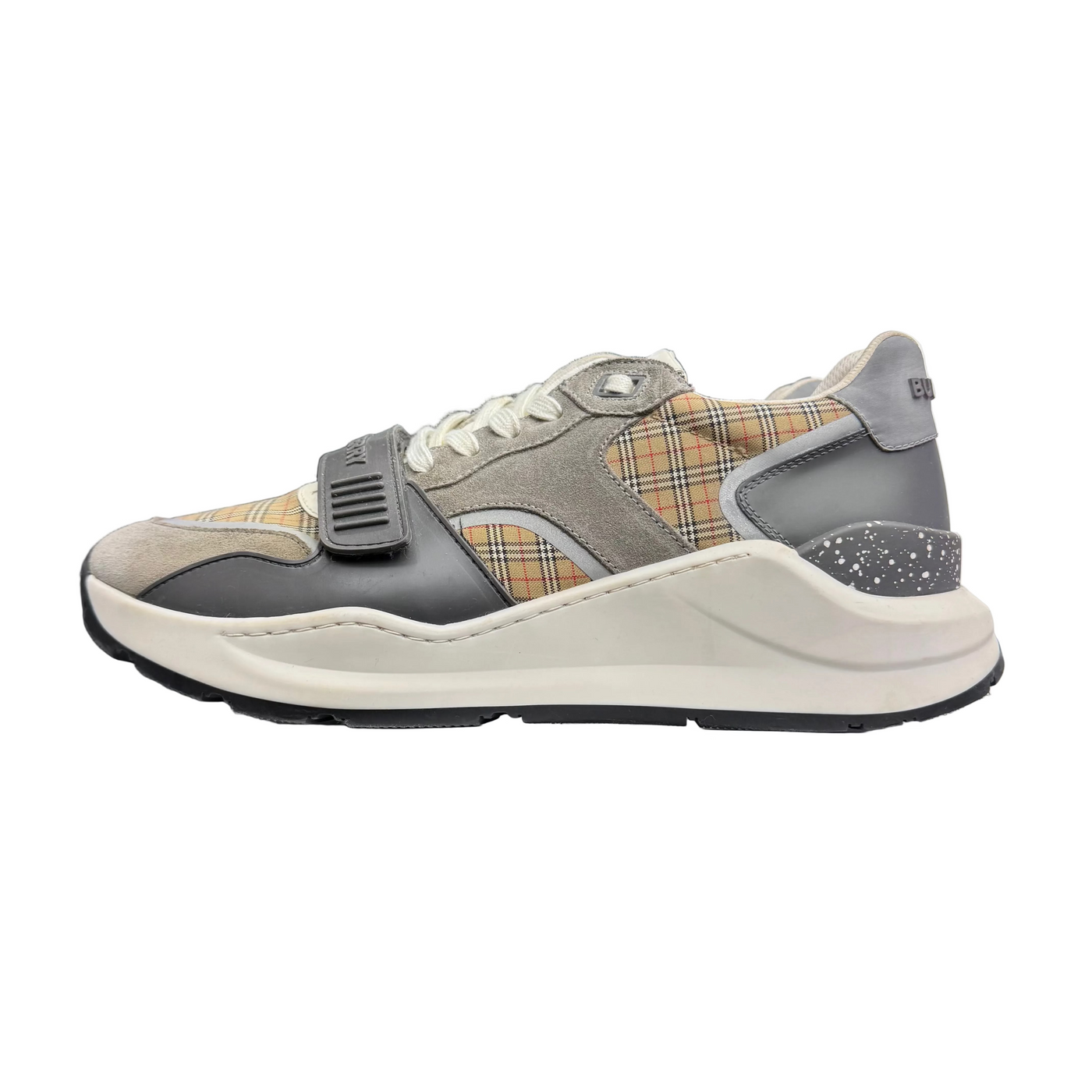 Burberry Ramsey Vintage Check Sneaker Grey Archive Beige