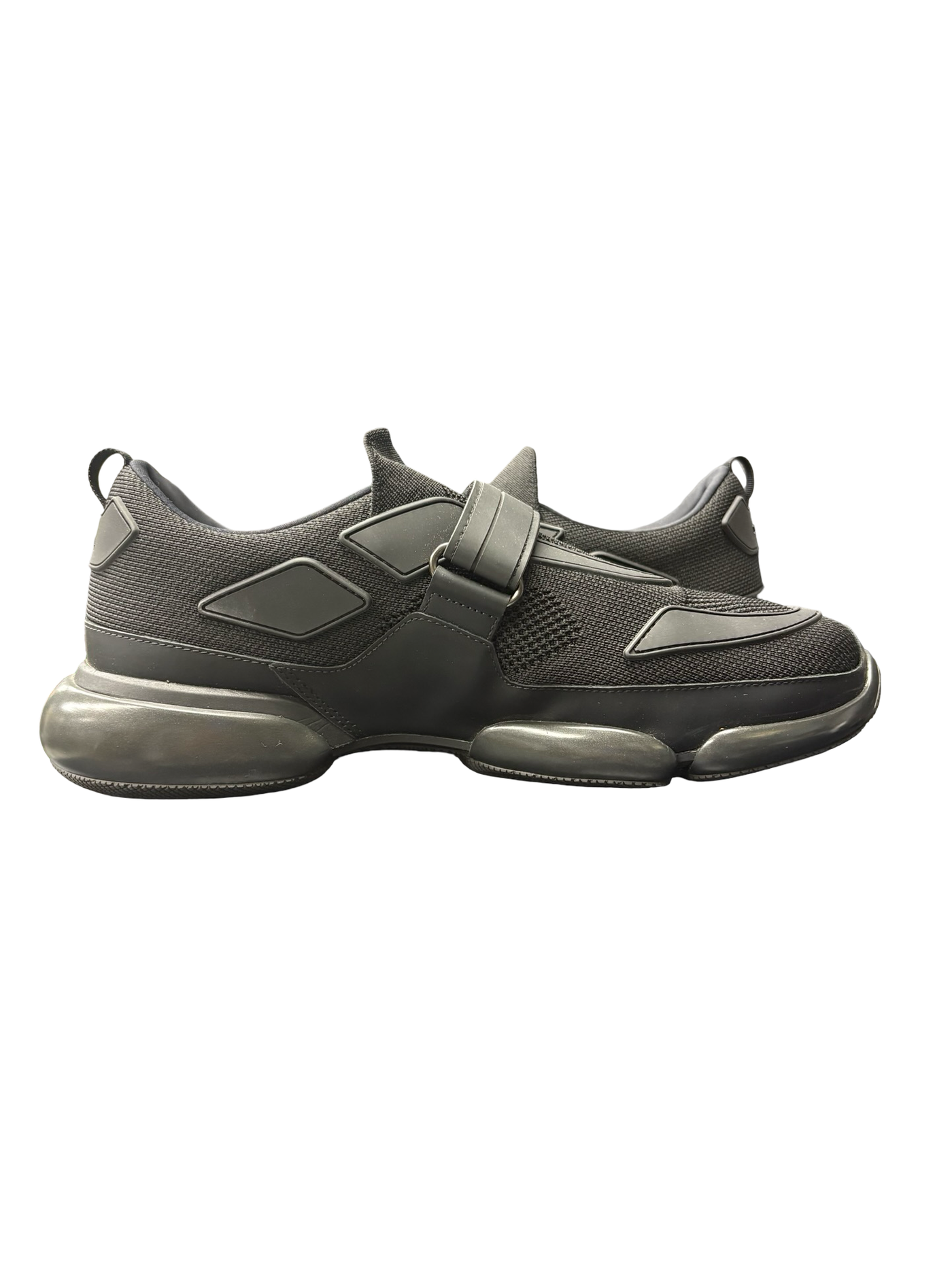 Prada Men's Cloudbust Slip-On Sneakers Black