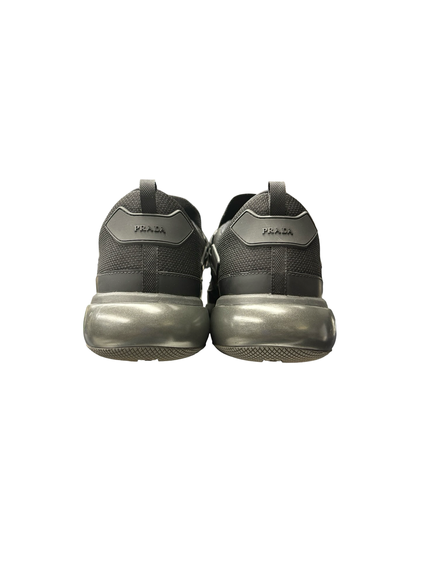 Prada Men's Cloudbust Slip-On Sneakers Black