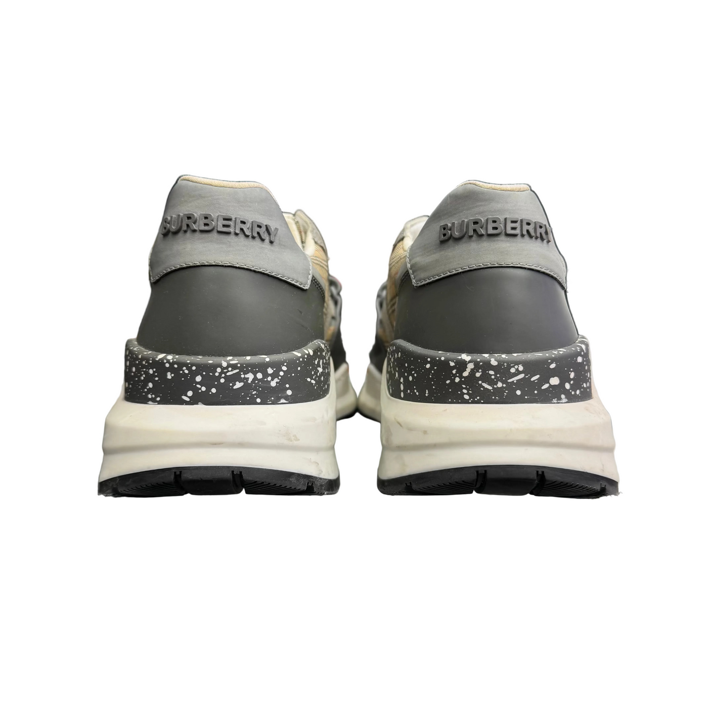 Burberry Ramsey Vintage Check Sneaker Grey Archive Beige