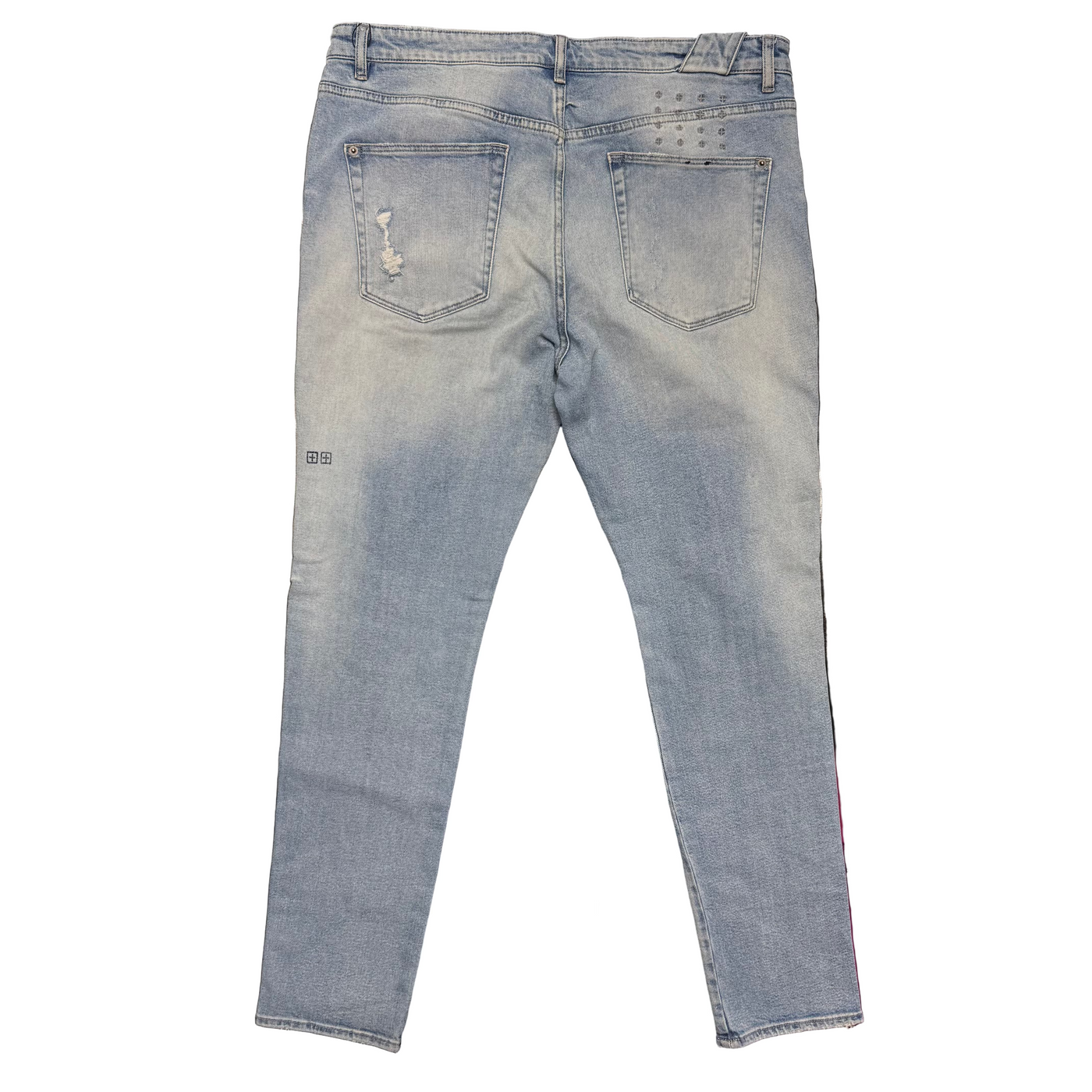 Ksubi Chitch Punk Thrashed Jeans Indigo