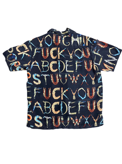 Supreme Alphabet Silk Shirt