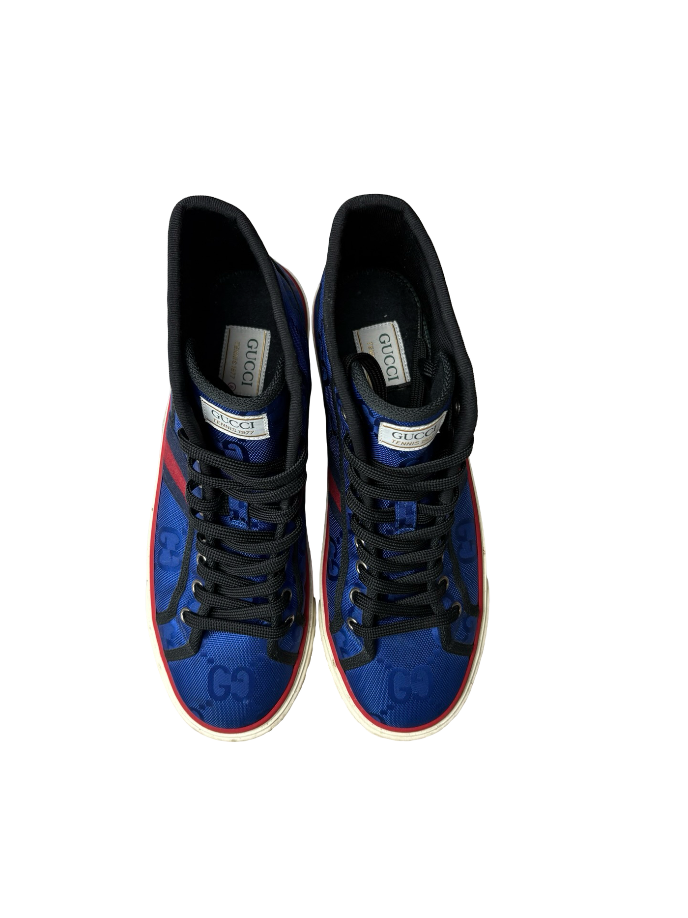Gucci Off The Grid Tennis 1977 High-Top Sneakers Blue