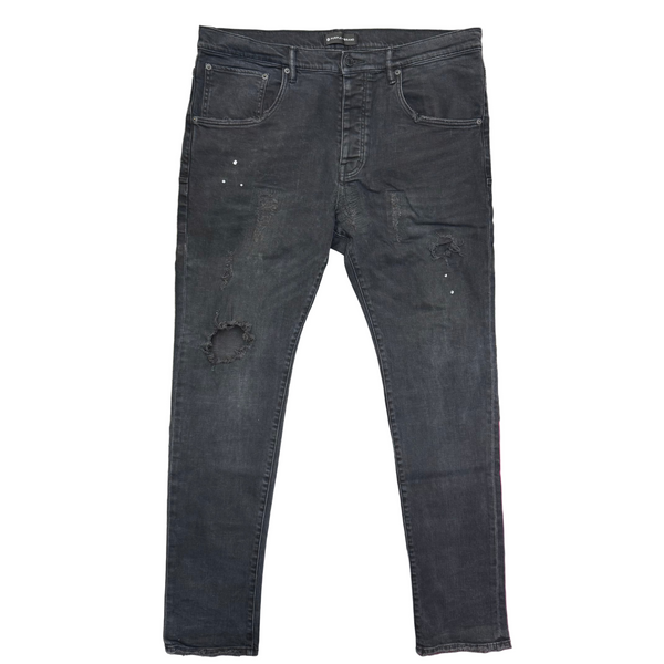 Purple Brand Ripped Jeans Black
