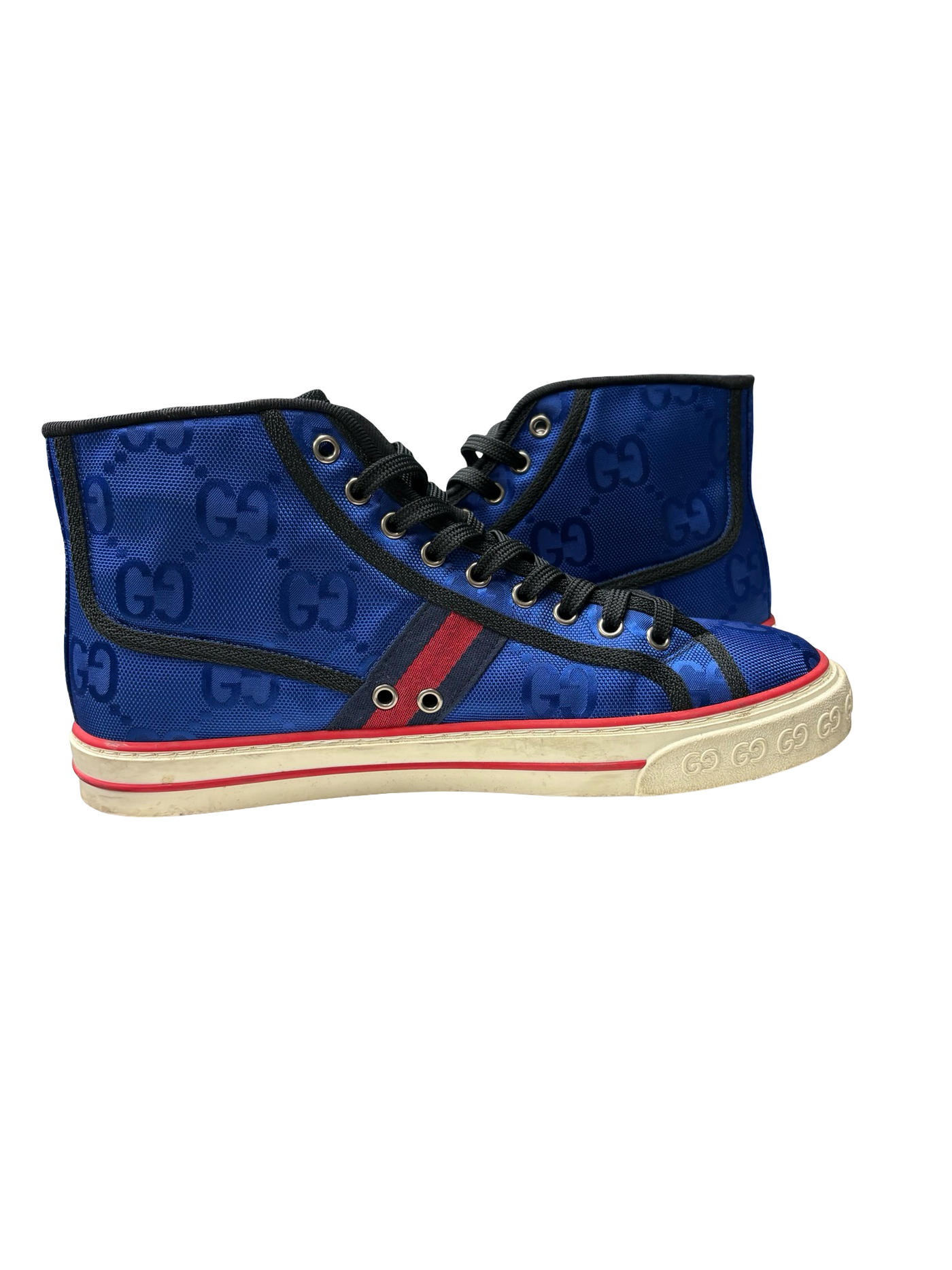 Gucci Off The Grid Tennis 1977 High-Top Sneakers Blue