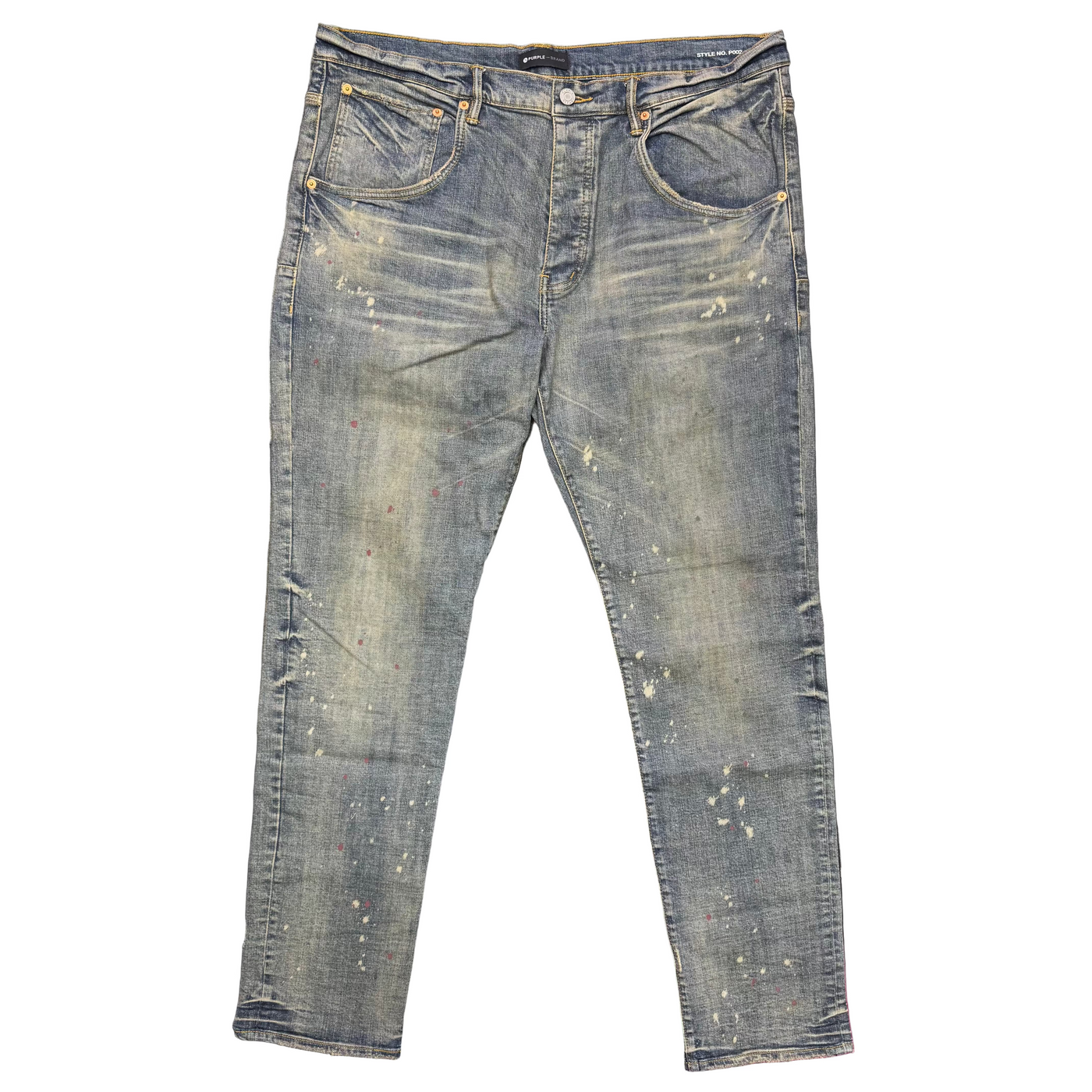Purple Brand P002 Vintage Spotted Jeans Indigo