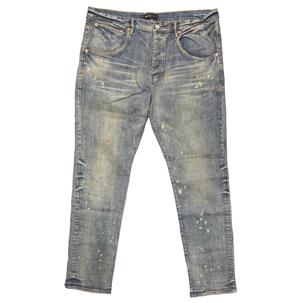 Purple Brand P002 Vintage Spotted Jeans Indigo