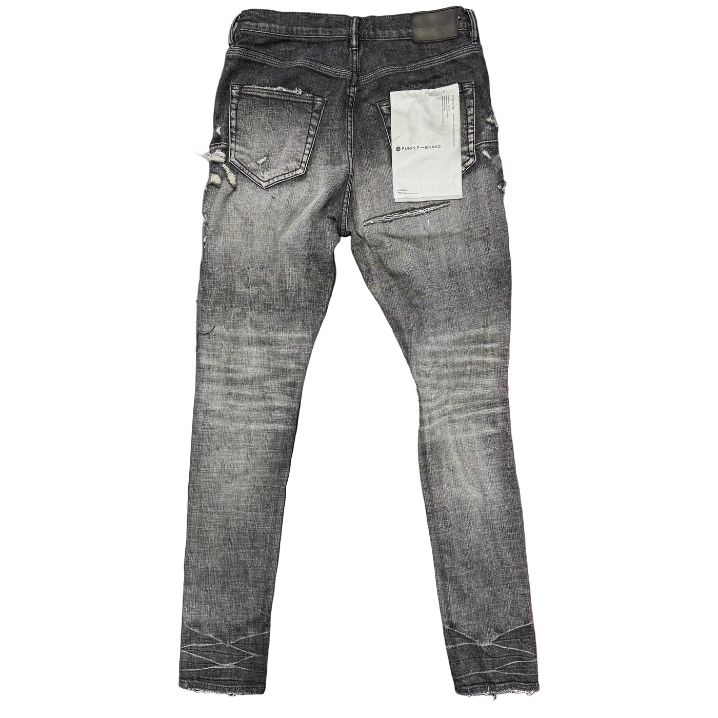 Purple Brand Patched Jeans Black