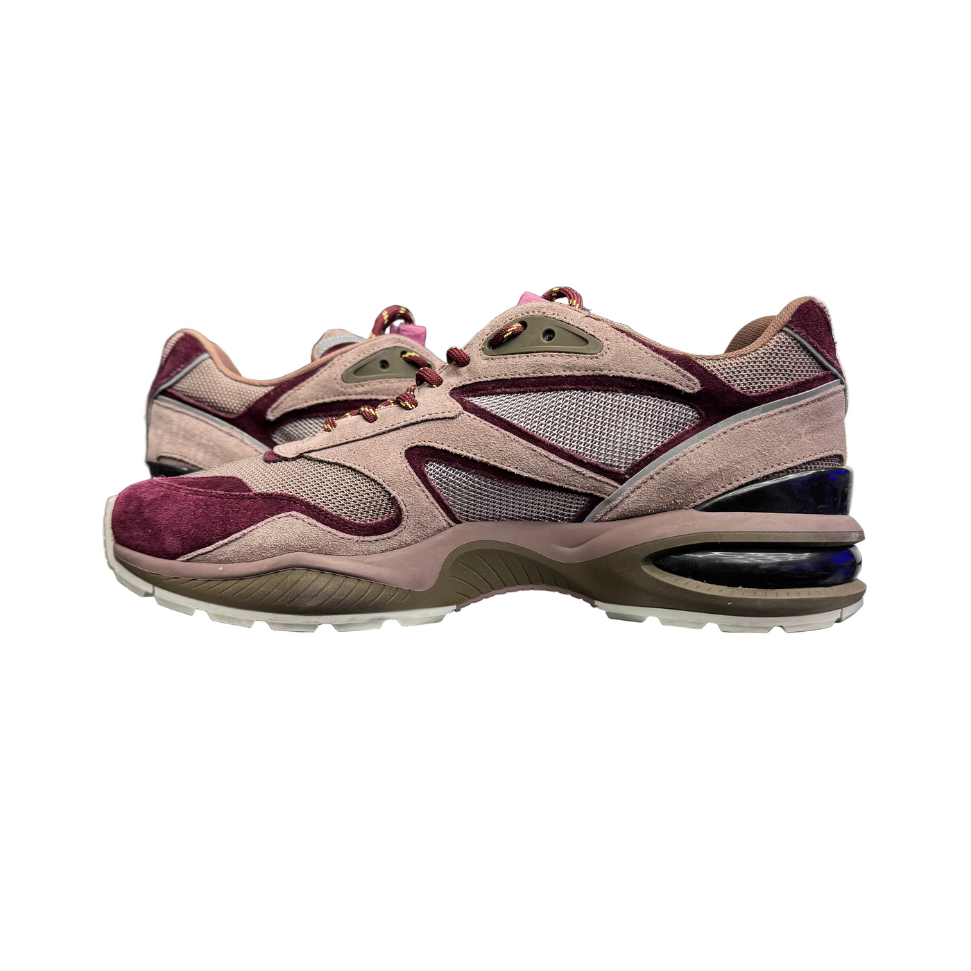 LV Trail Sneakers Burgundy Blue