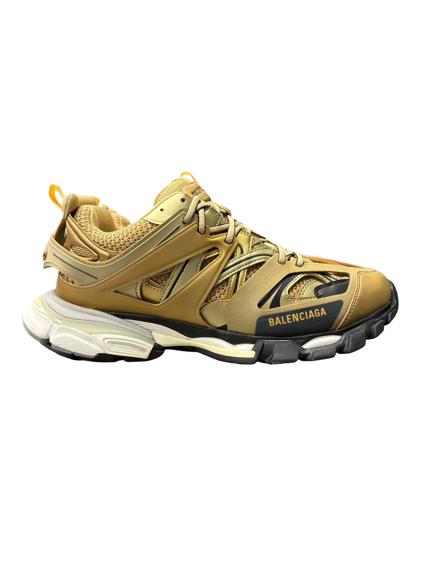 Balenciaga Track Sneakers Metalic Gold