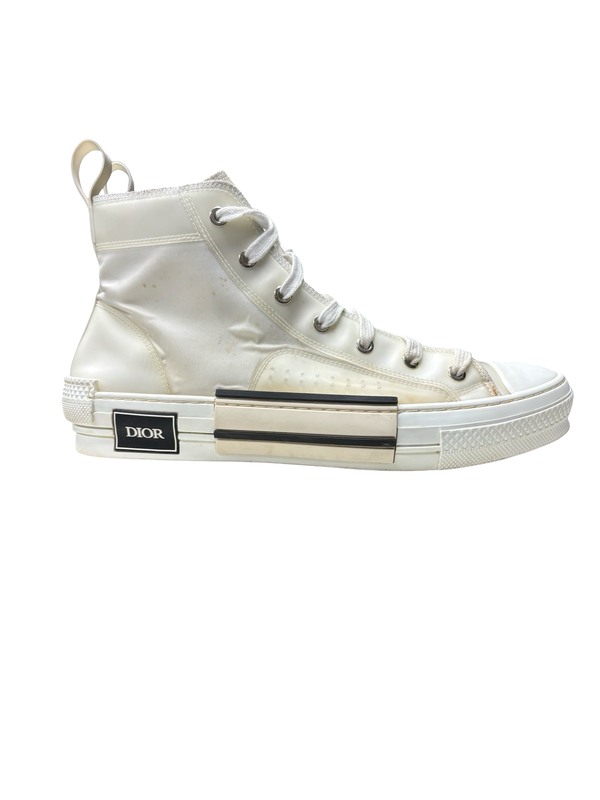 Christian Dior B23 High-Top Sneakers White