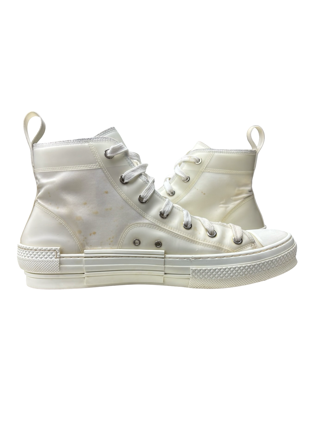 Christian Dior B23 High-Top Sneakers White