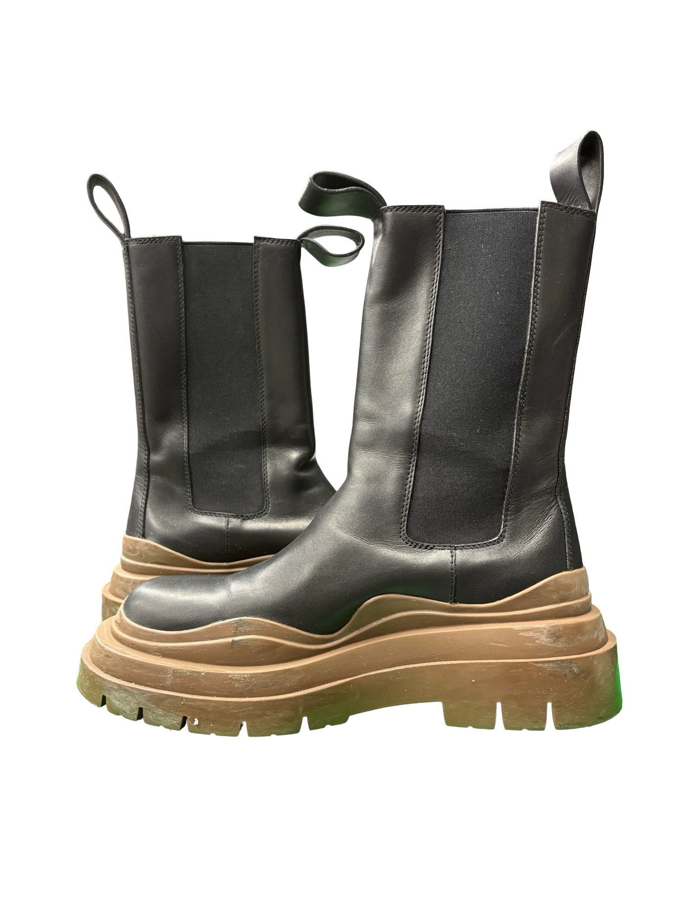 Bottega Veneta tire Boots Black