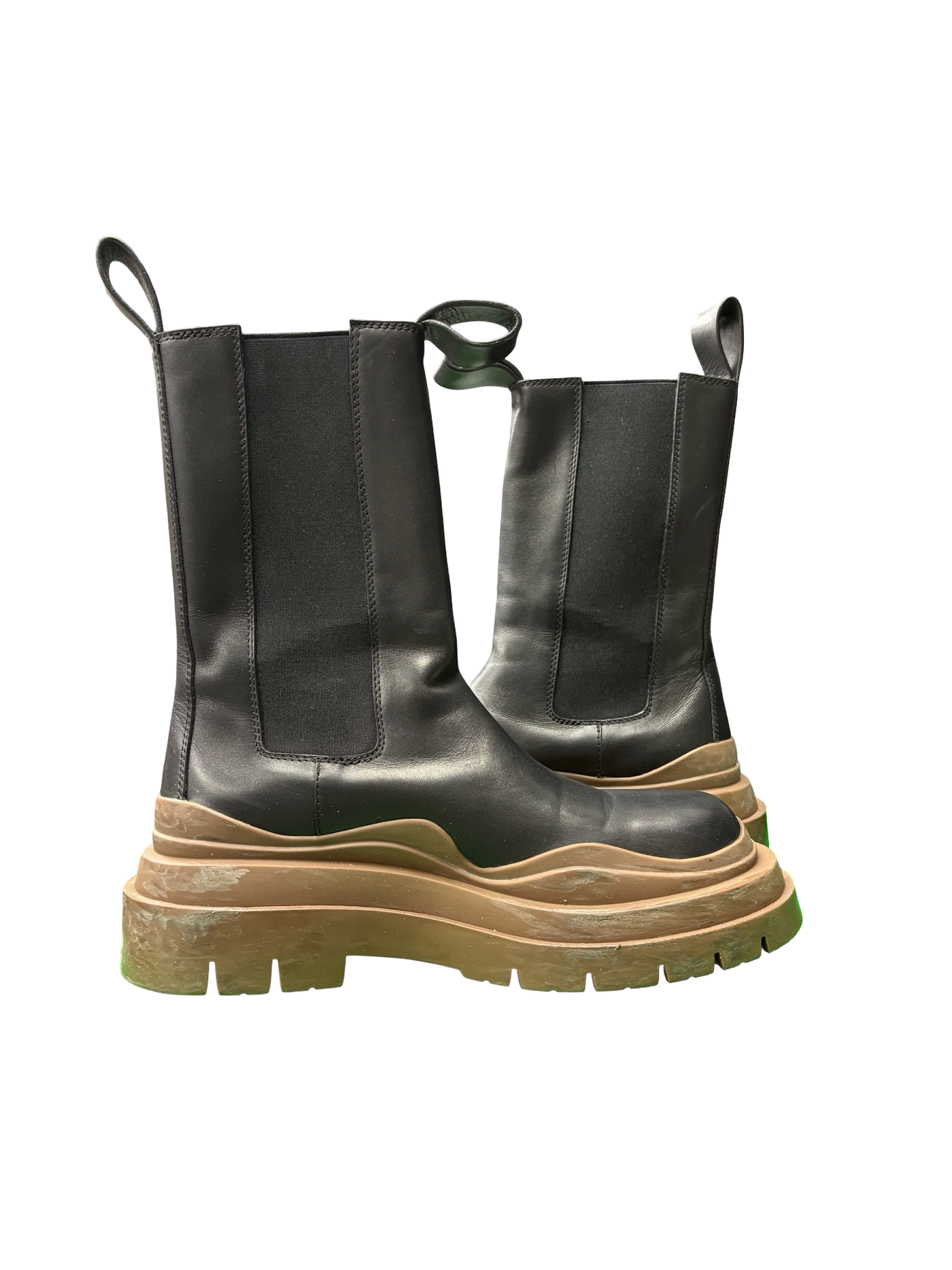 Bottega Veneta tire Boots Black