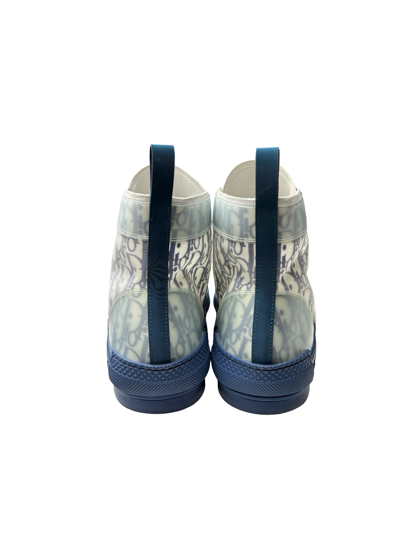 Christian Dior B23 High-Top Sneakers Navy Blue