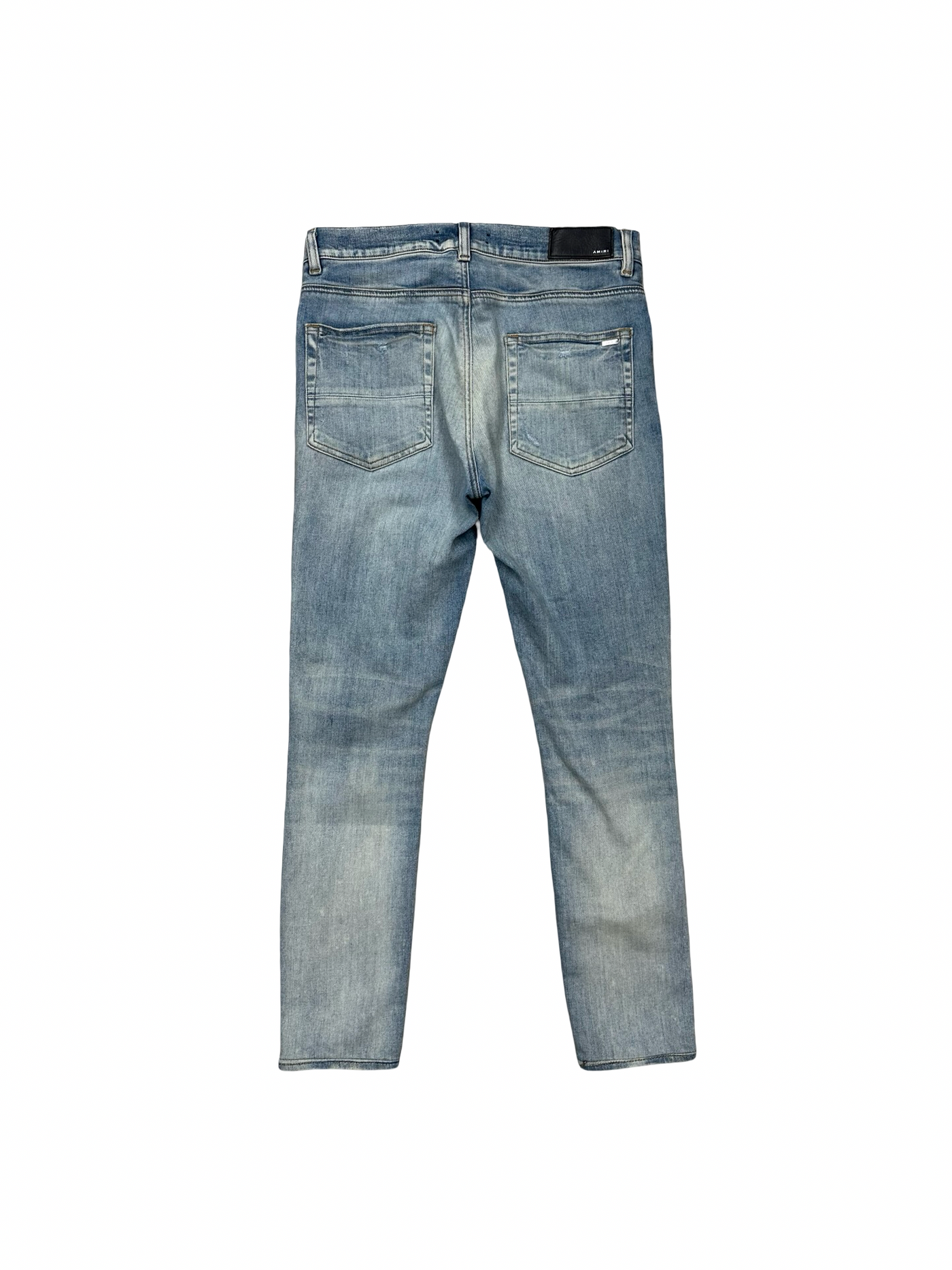 Amiri Thrasher Rainbow Patch Denim Jeans