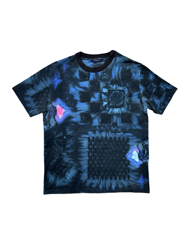 LV Multicolor Cotton Monogram Print T-Shirt