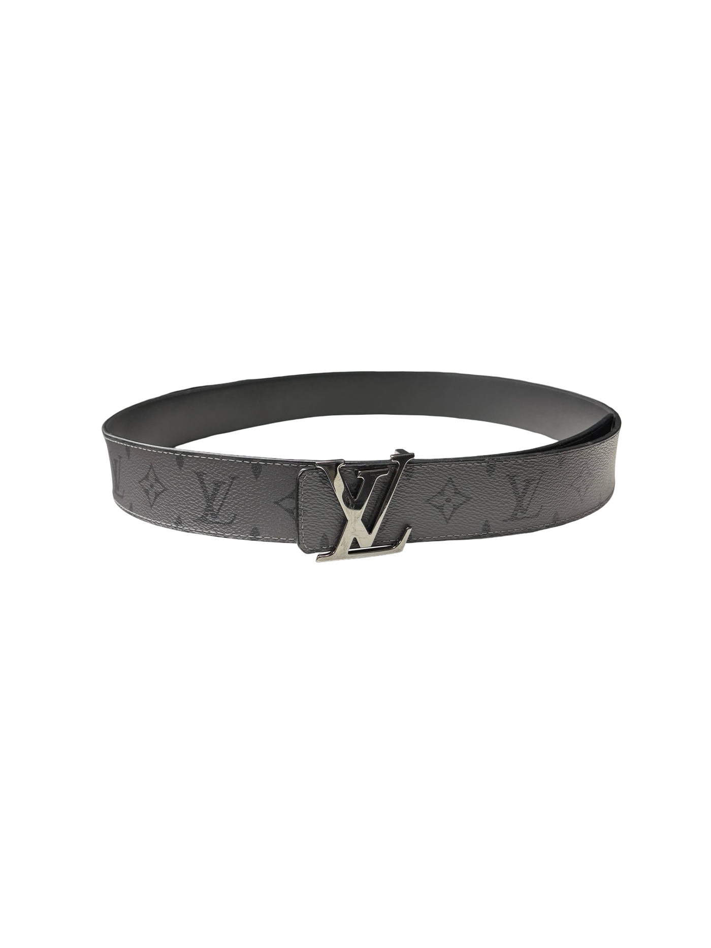 Louis Vuitton Monogram Eclipse Belt Grey/Black