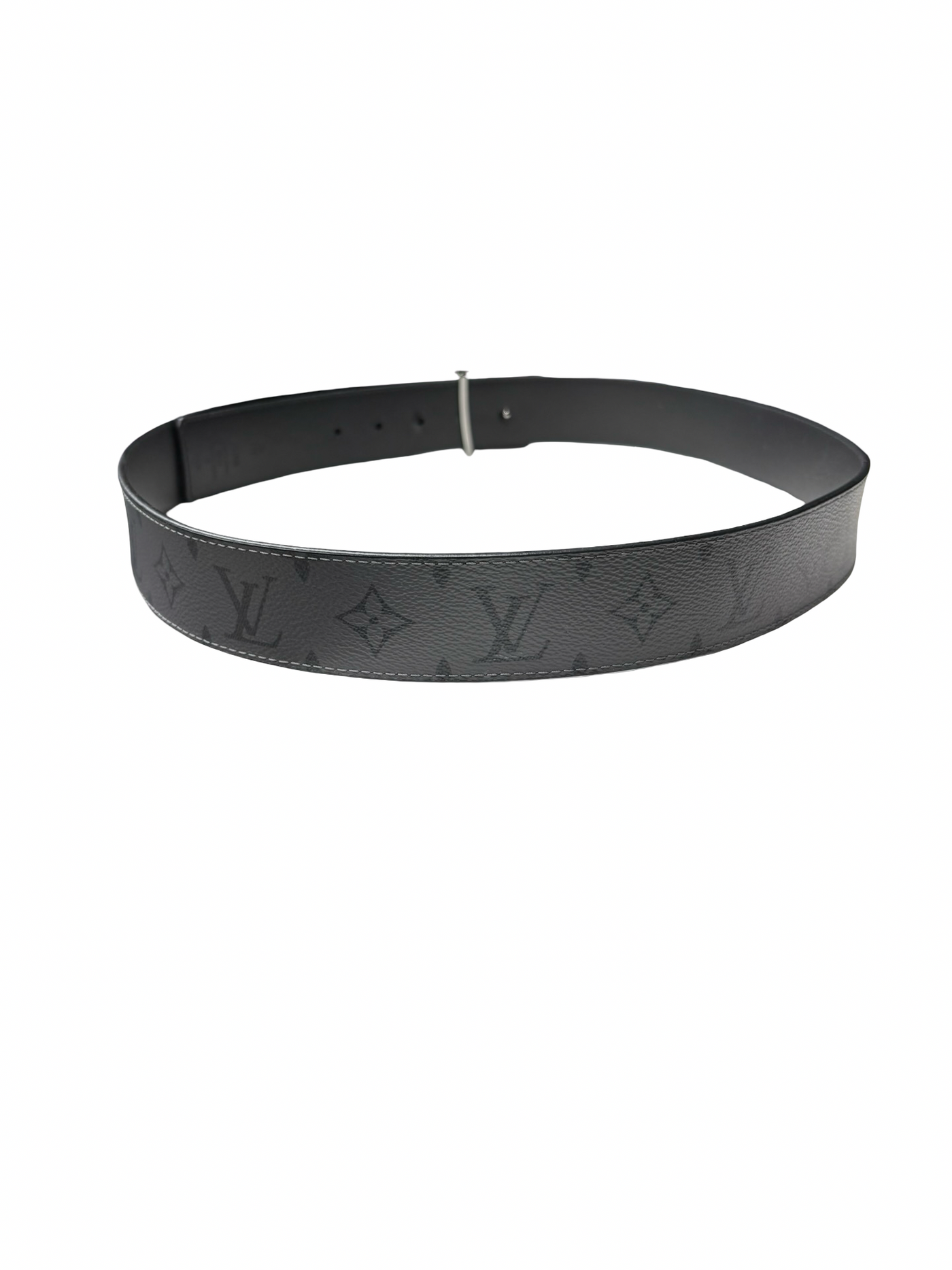 Louis Vuitton Monogram Eclipse Belt Grey/Black