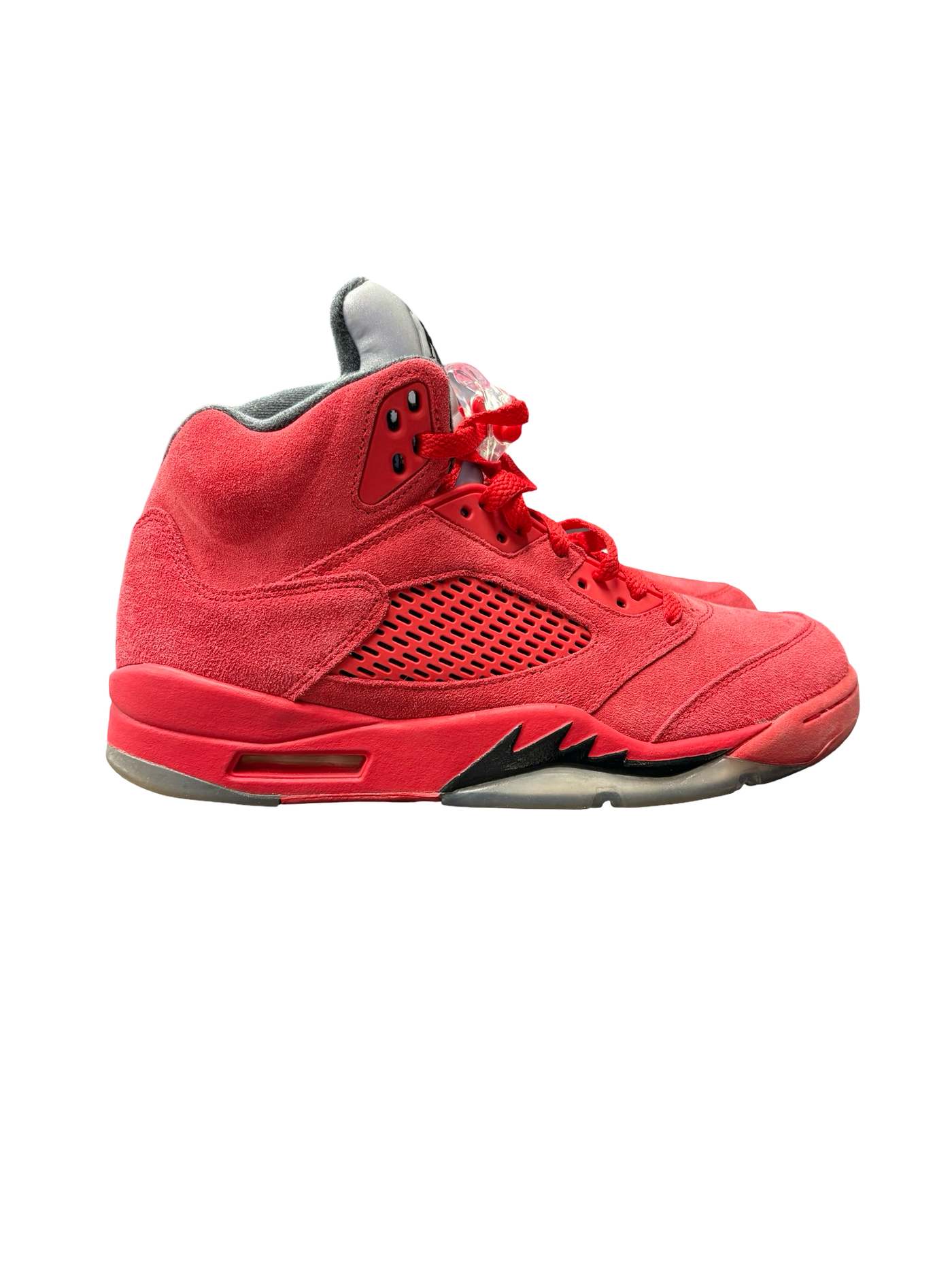 Nike Air Jordan 5 Retro Suede Sneakers Red