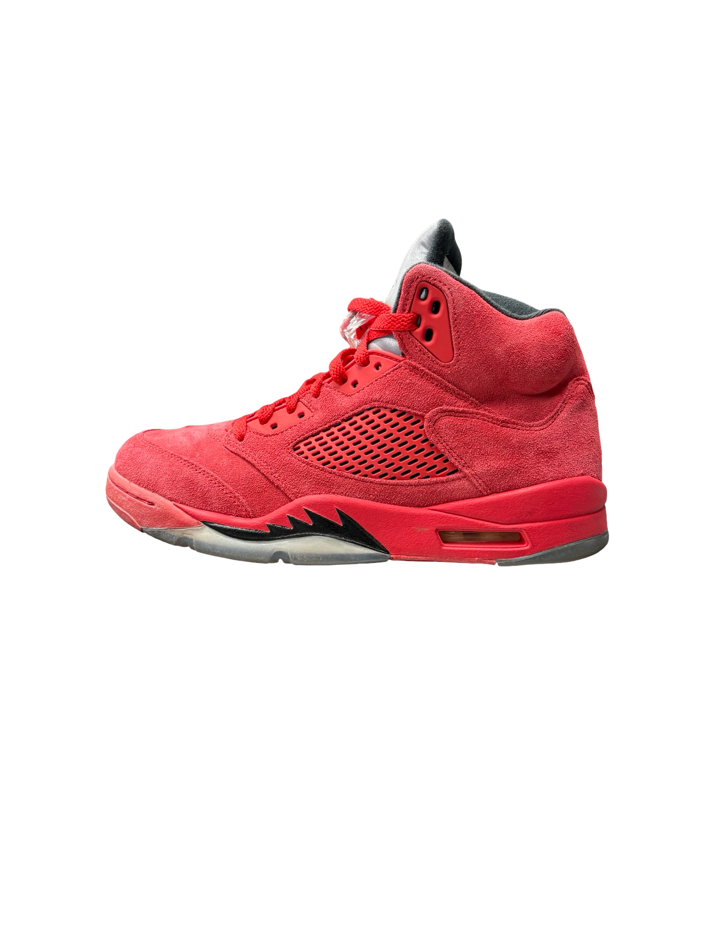 Nike Air Jordan 5 Retro Suede Sneakers Red