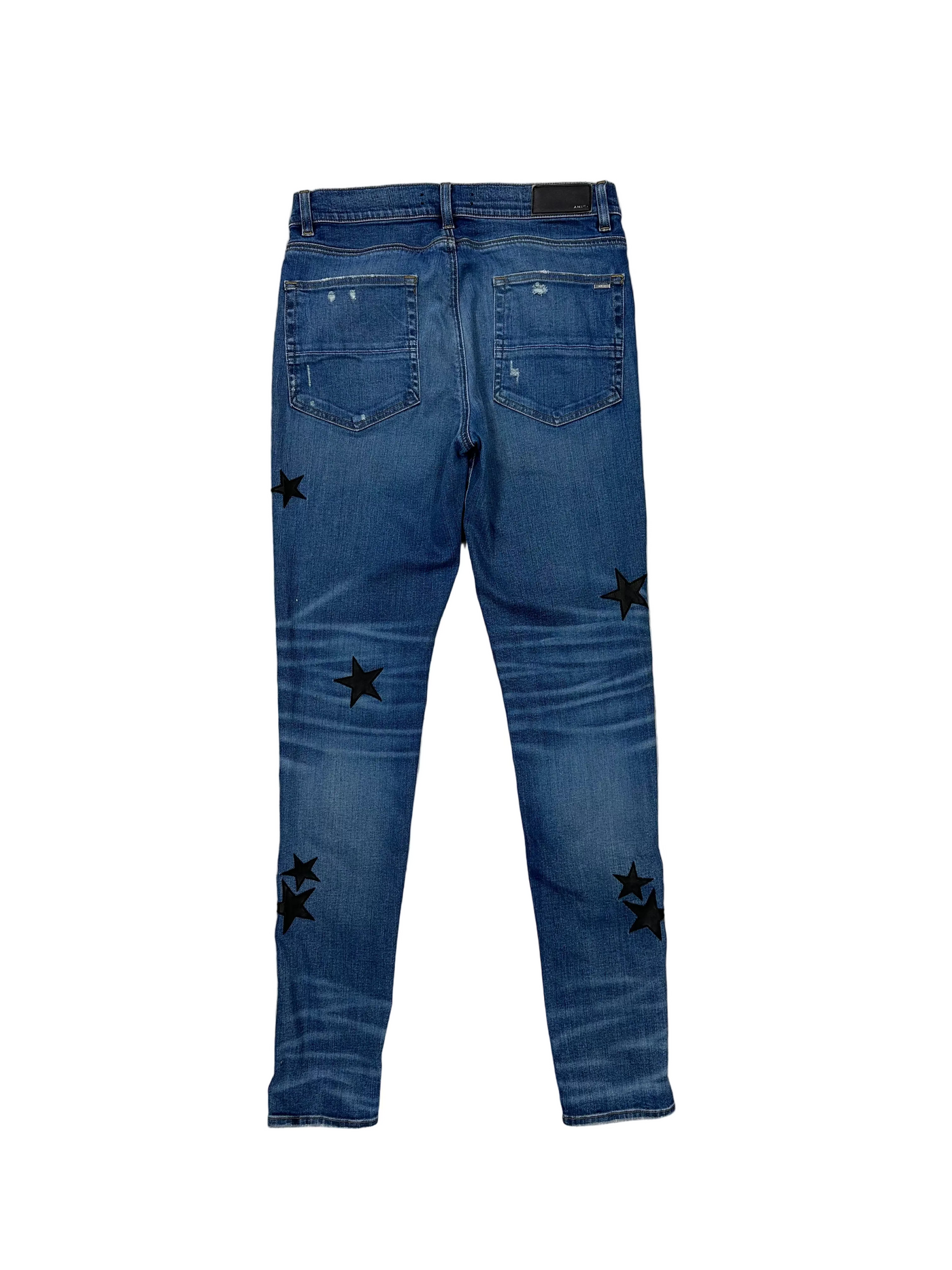 Amiri Star Patch Skinny Jeans