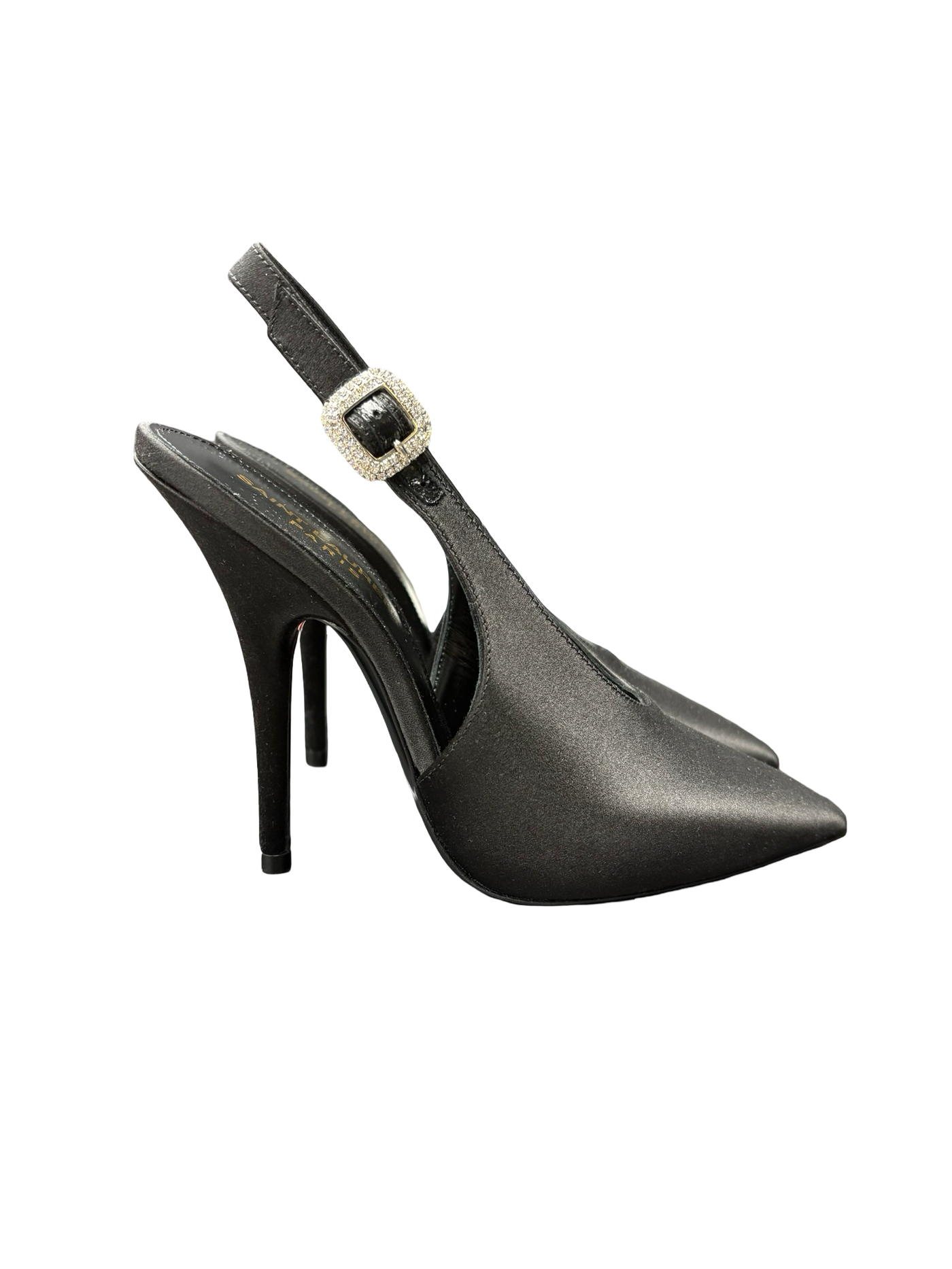 YSL Yasmeen Slingback Pumps Black