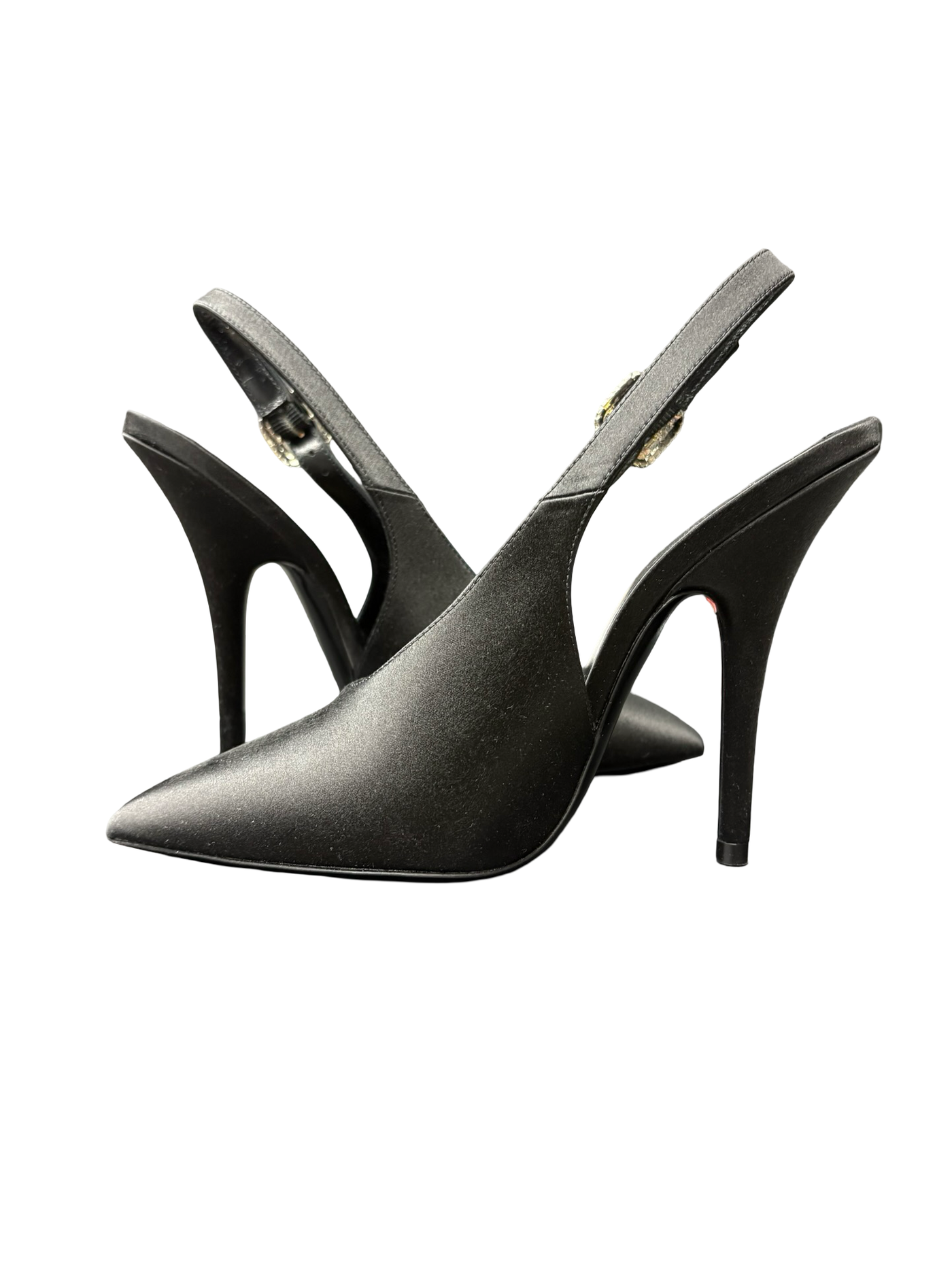 YSL Yasmeen Slingback Pumps Black