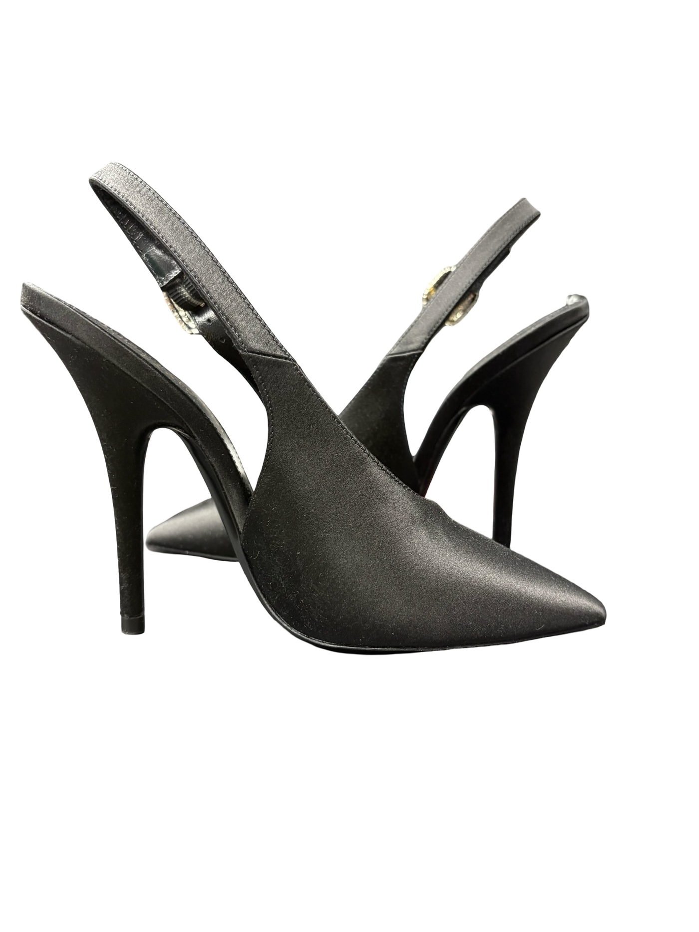 YSL Yasmeen Slingback Pumps Black