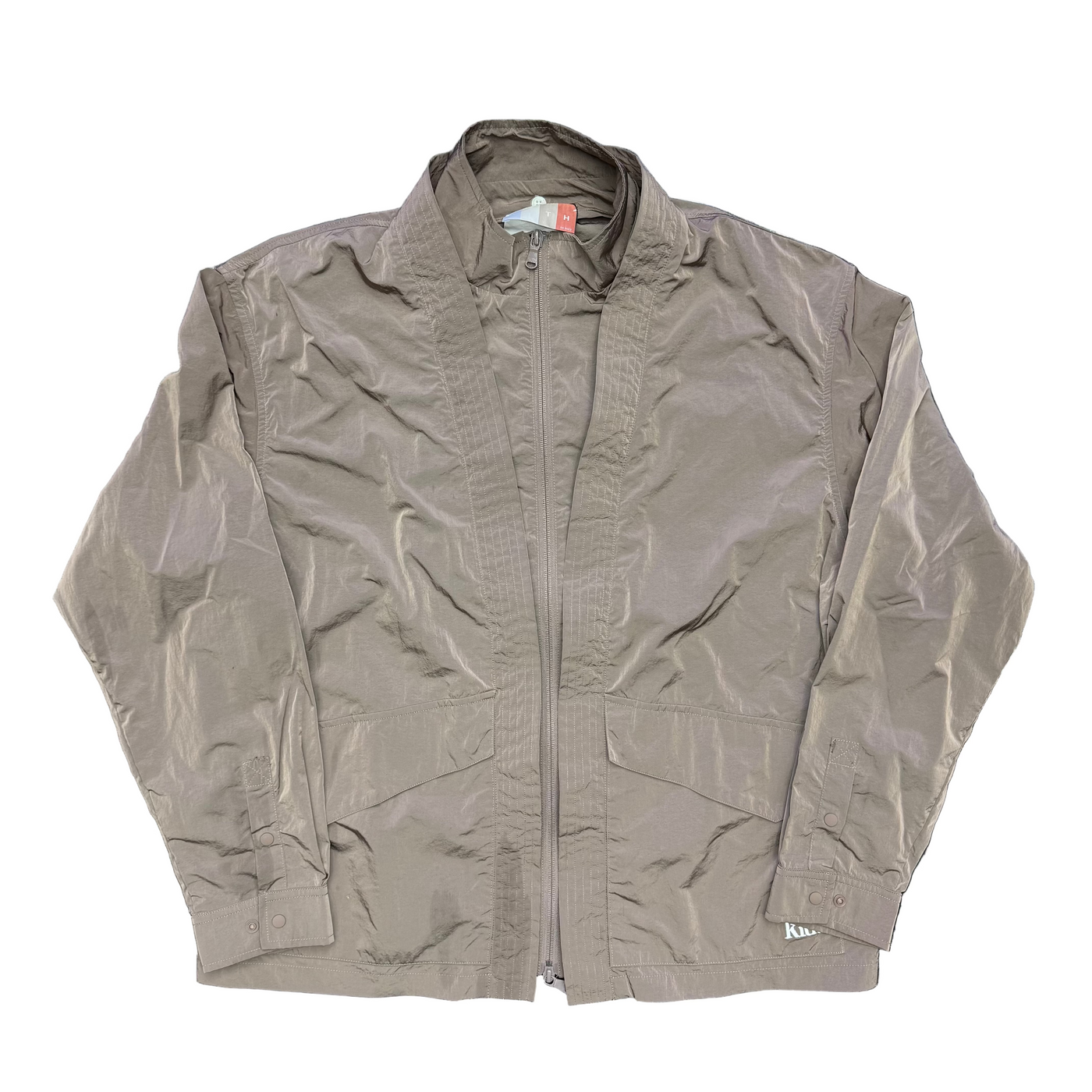 Kith Nylon Fulton Kimono Track Jacket Brown