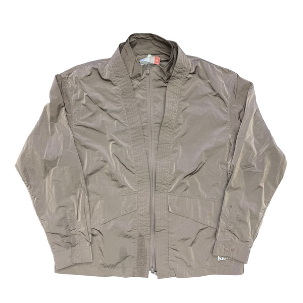 Kith Nylon Fulton Kimono Track Jacket Brown