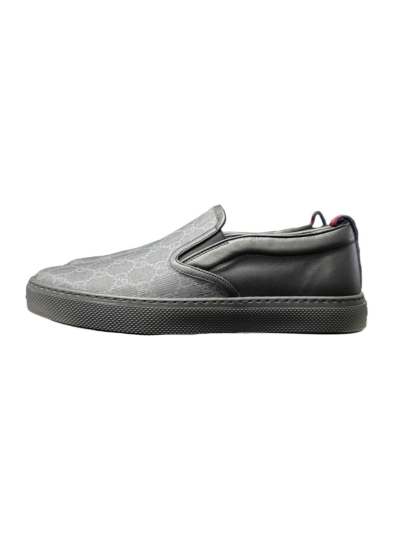 Gucci GG Supreme Slip-On Black