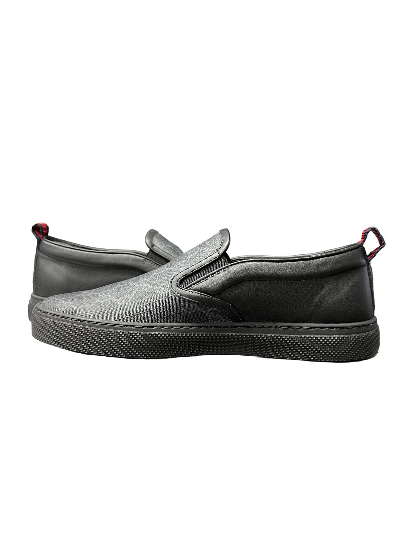 Gucci GG Supreme Slip-On Black