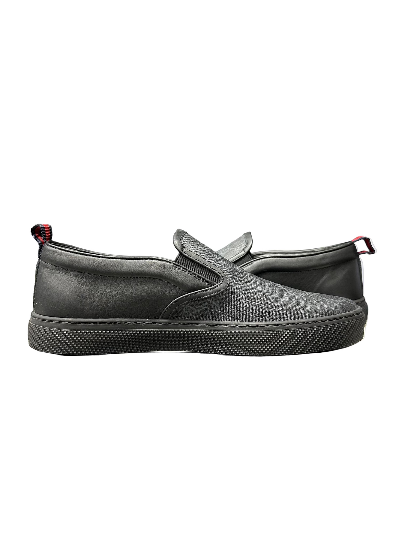 Gucci GG Supreme Slip-On Black