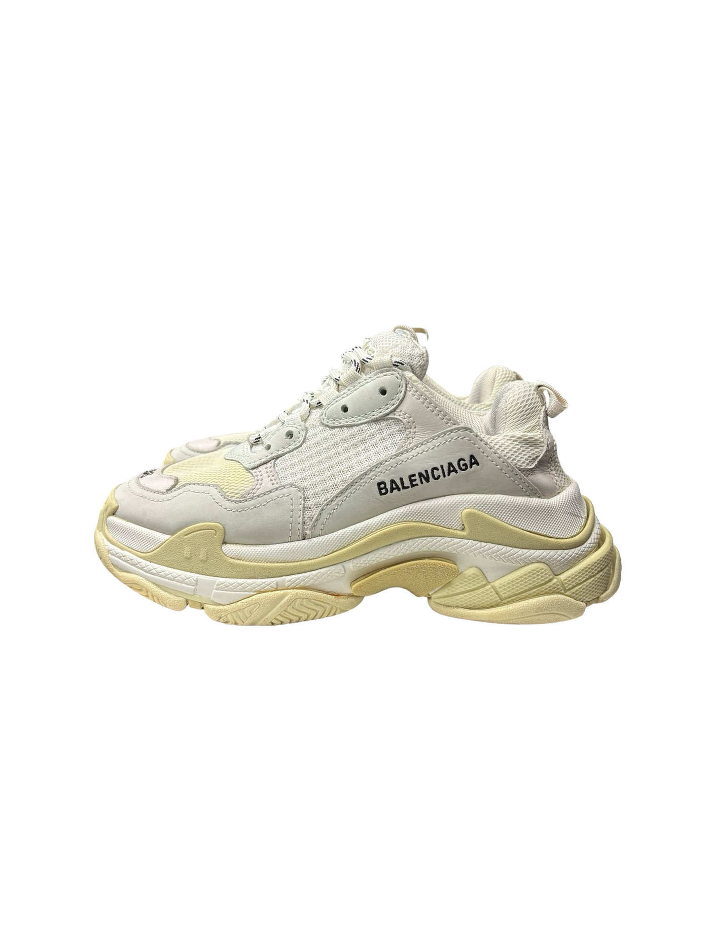 Balenciaga Triple S Sneakers White Cream