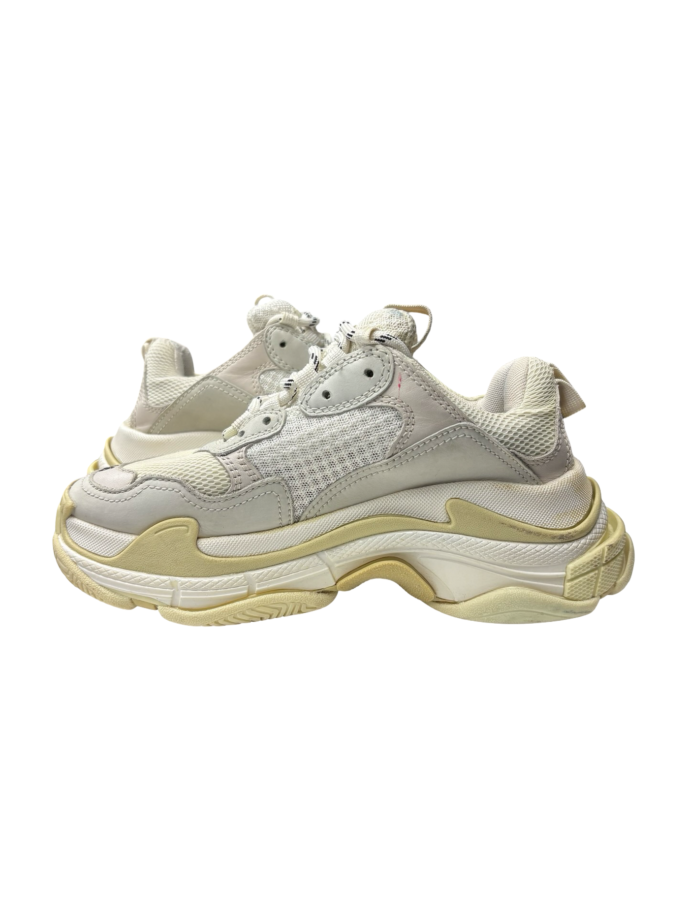 Balenciaga Triple S Sneakers White Cream