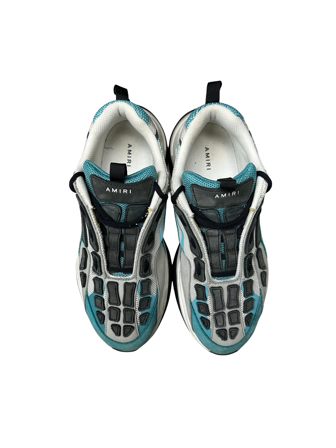 Amiri Bone Runner 'Blue Grass' Sneakers