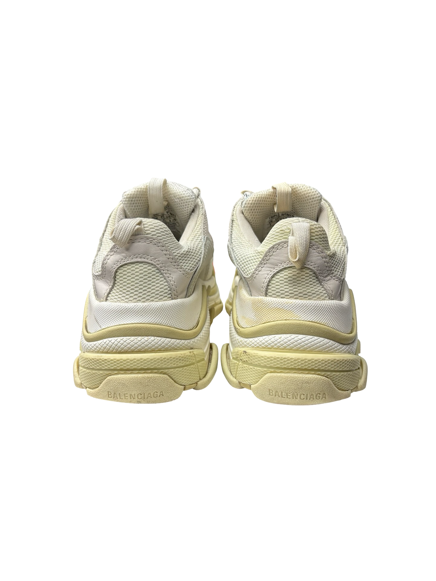 Balenciaga Triple S Sneakers White Cream