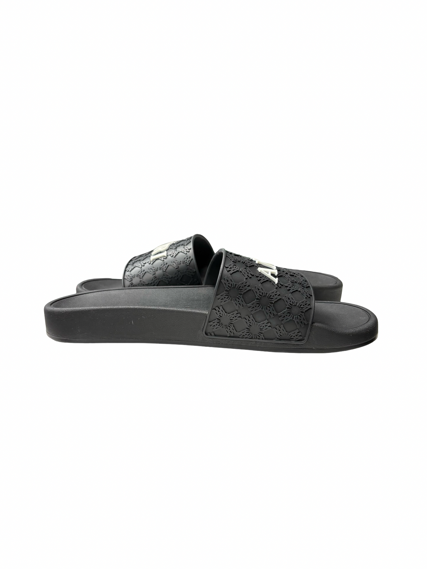 Amiri MA Quad Pool Slides Black