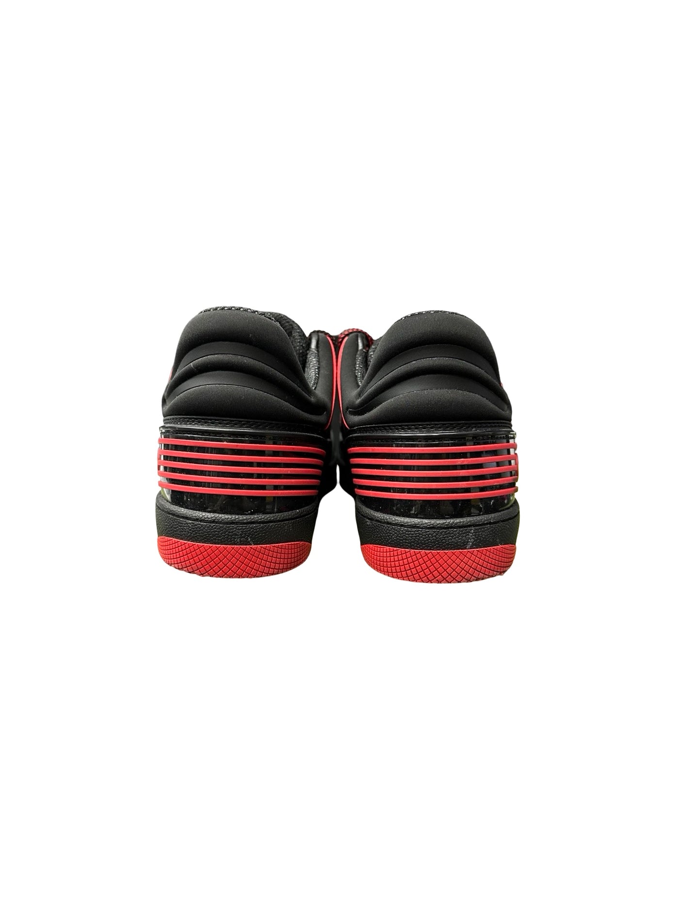 Gucci Basket Sneakers 'Black Red'