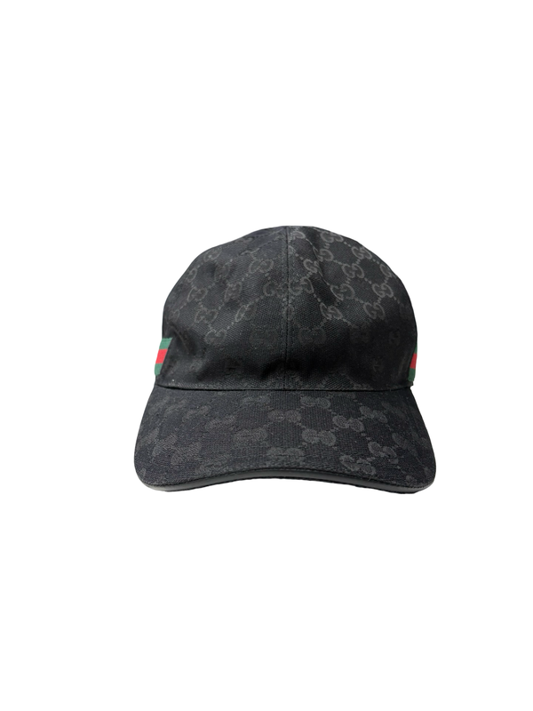 Gucci GG Canvas Baseball Hat Black