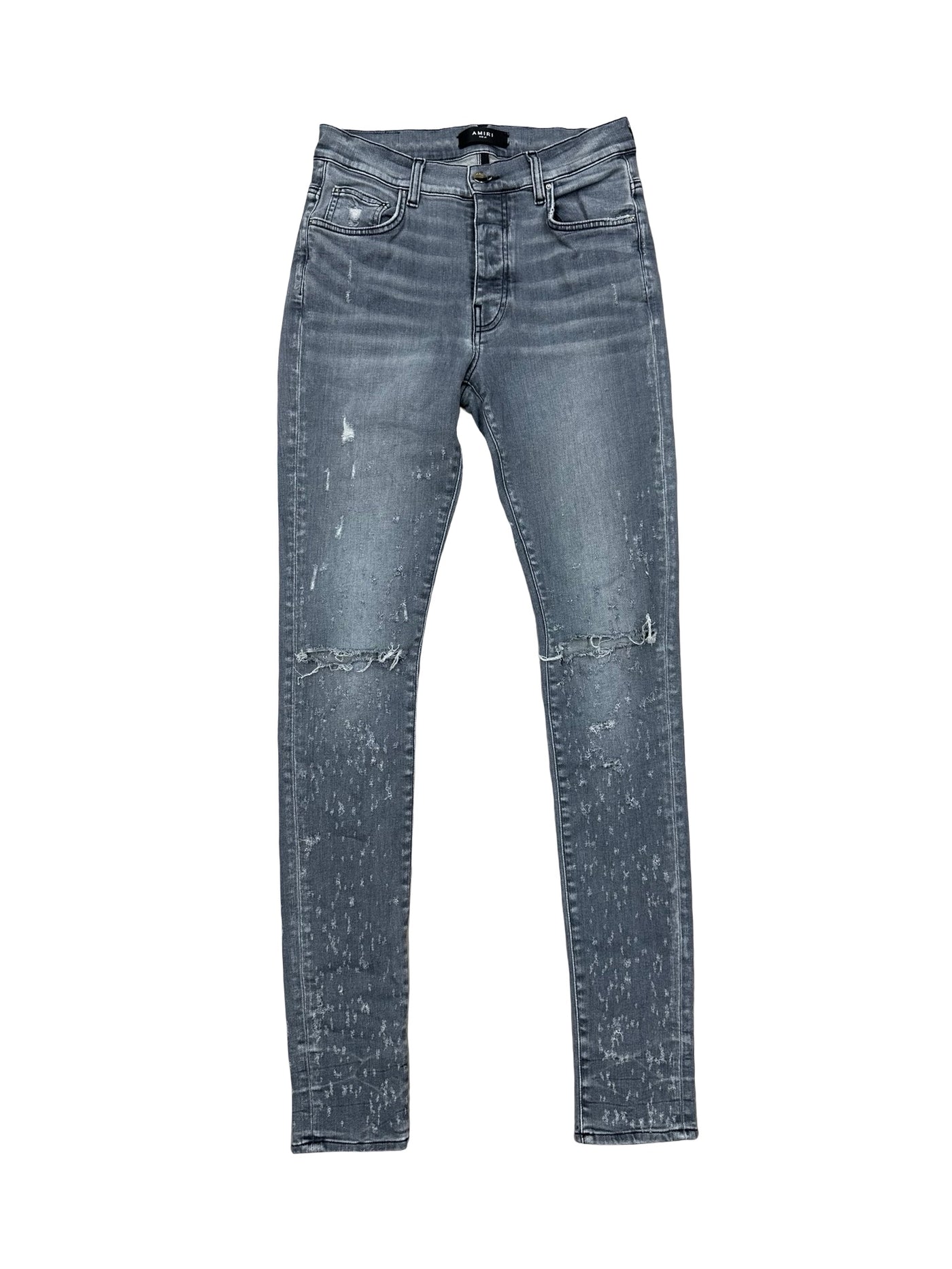 Amiri Shotgun Jeans Grey