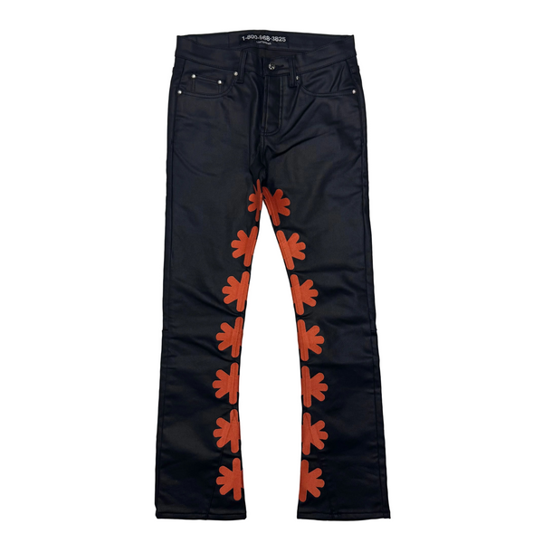 Lost SHDWS Wax Jeans Orange Black