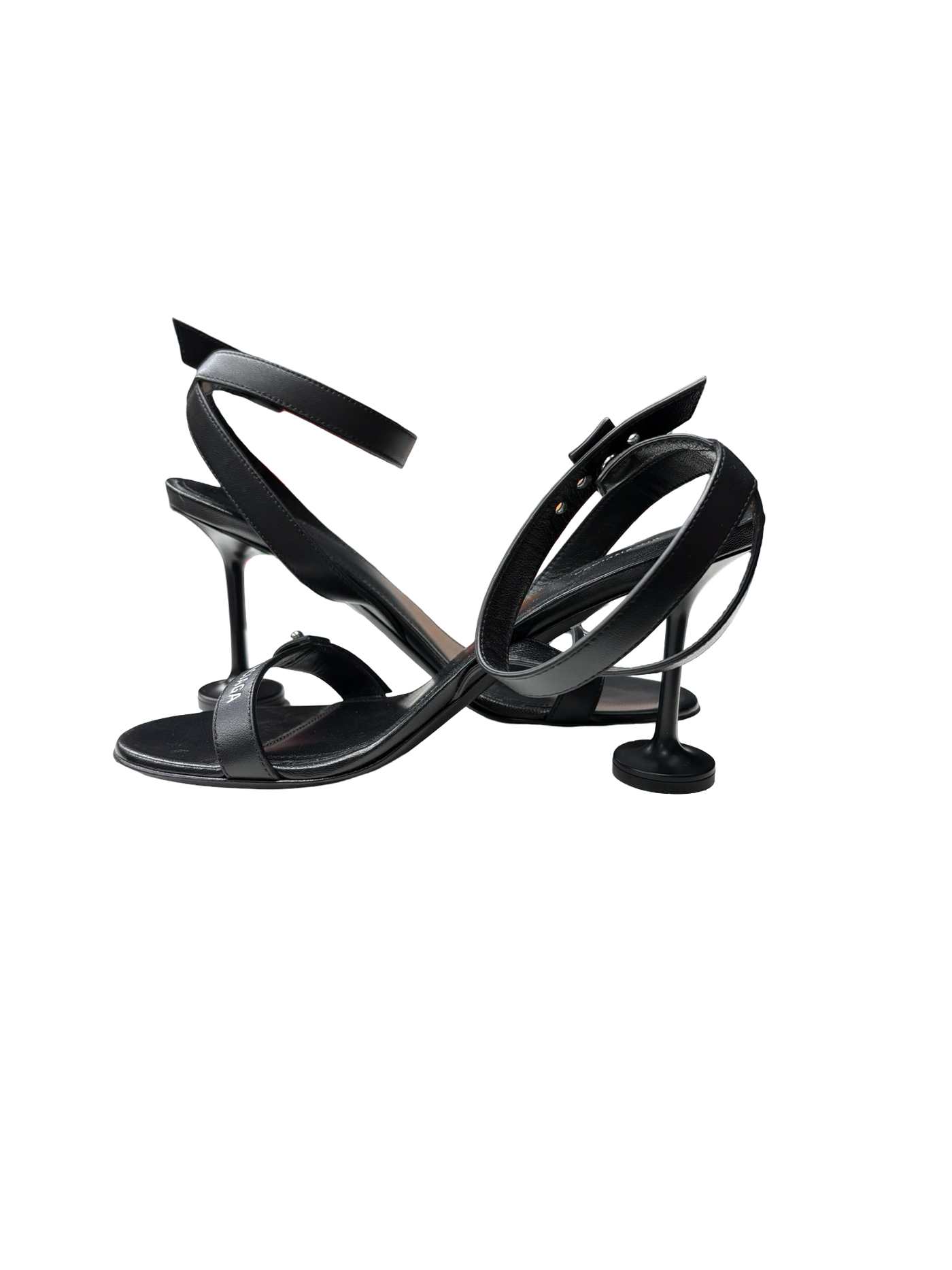Balenciaga Afterhour Sandals Black