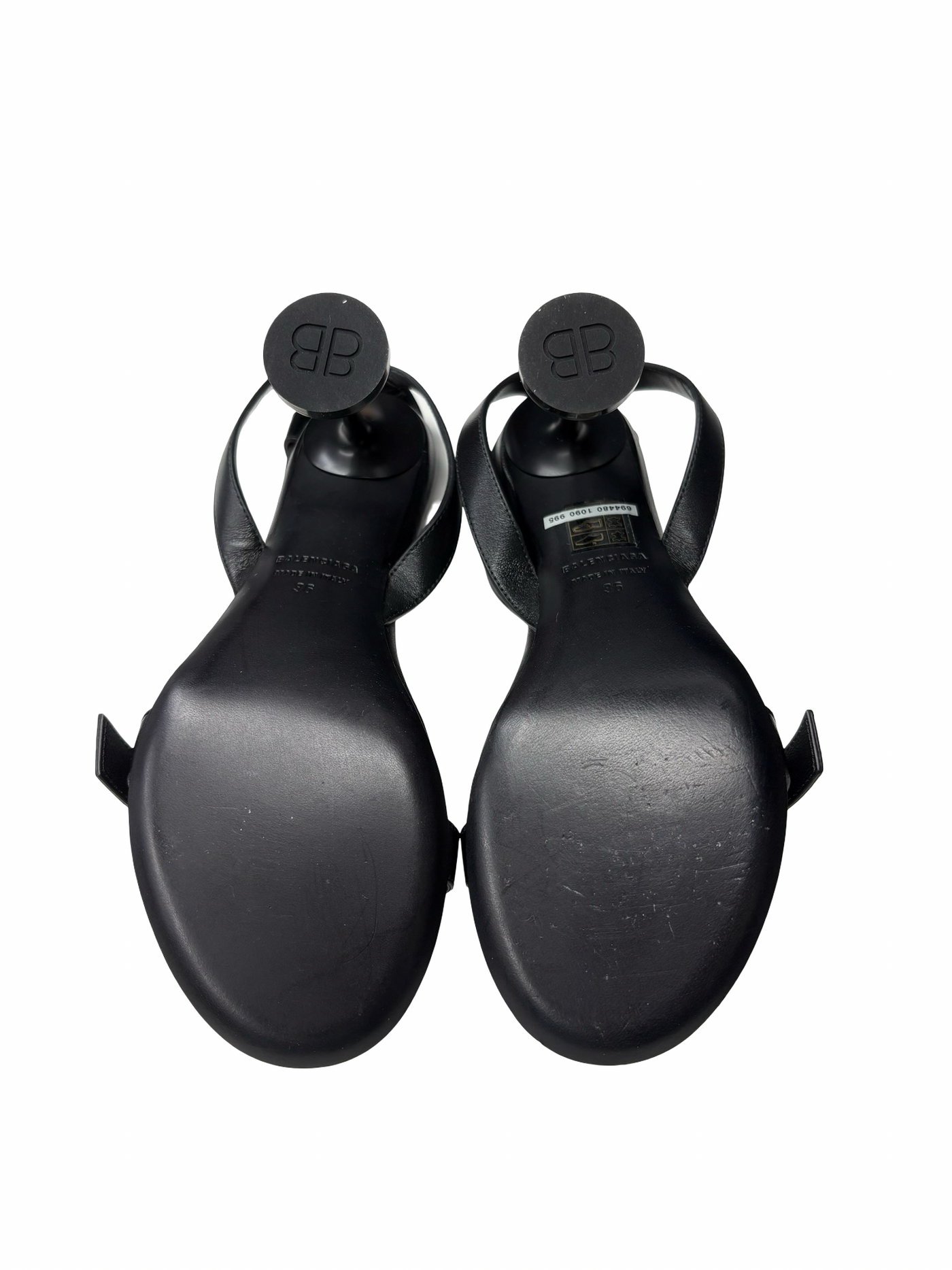 Balenciaga Afterhour Sandals Black