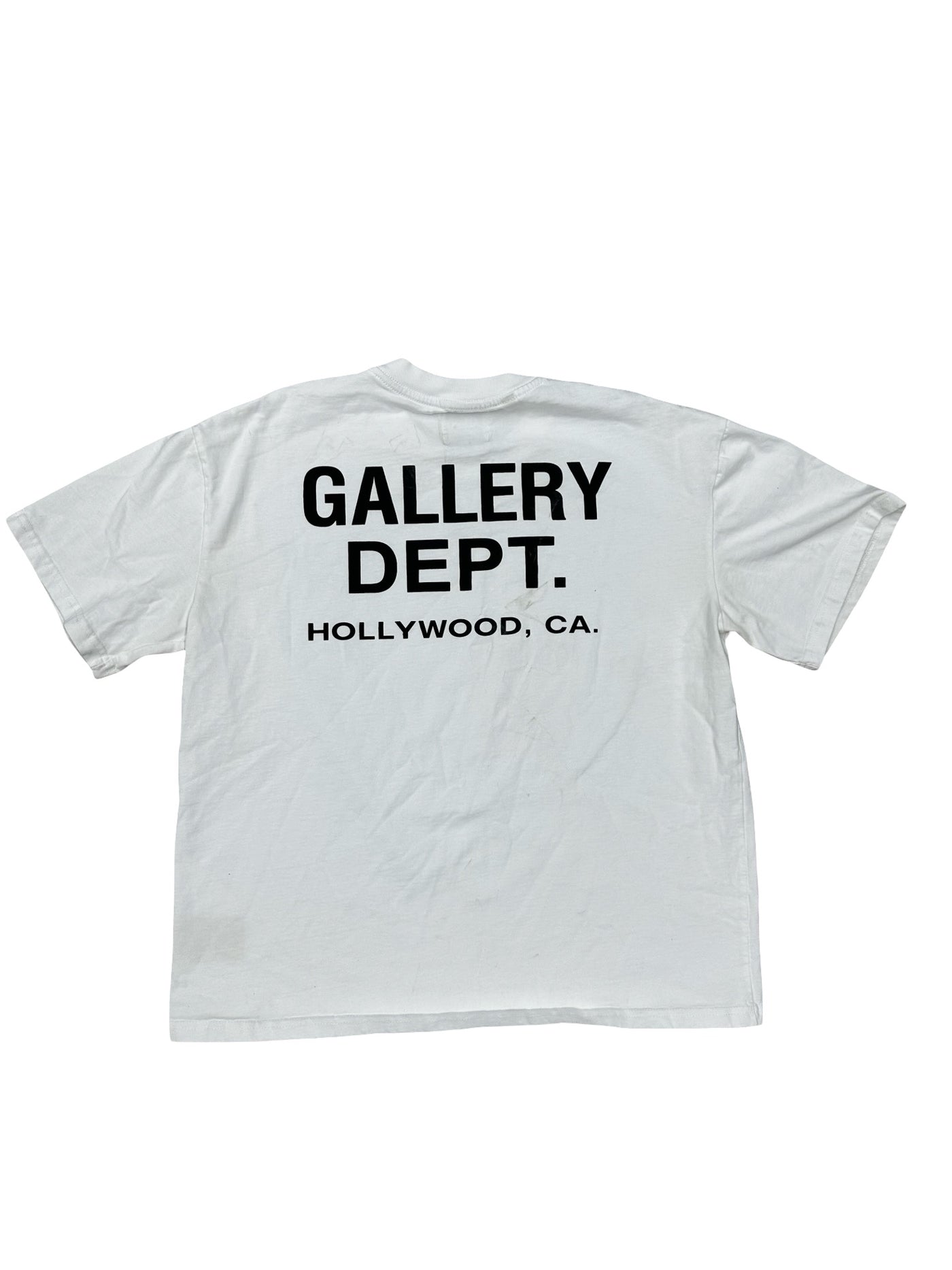 Gallery Dept. Basic White Graphic T-Shirt